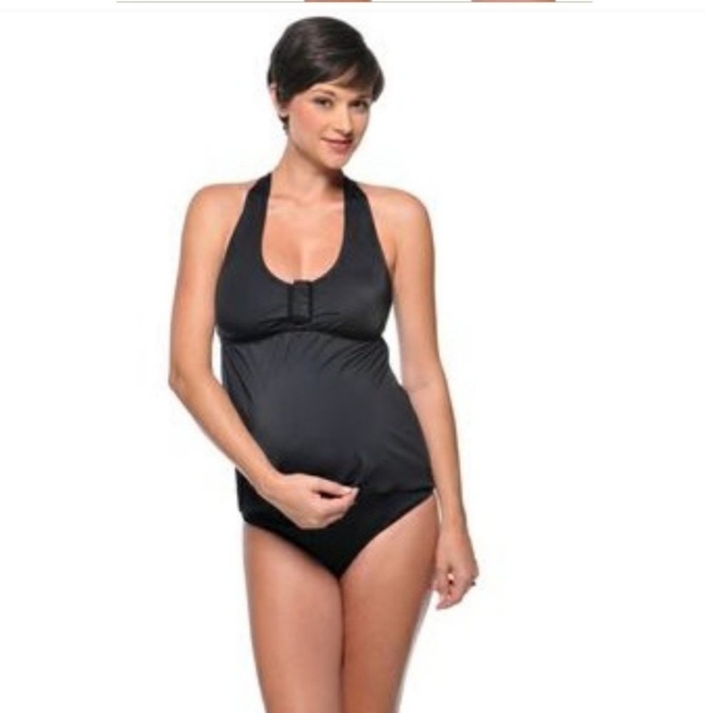 NWT Maternity Swimsuit Tankini 2PC XL Extra Large NEW Bathing